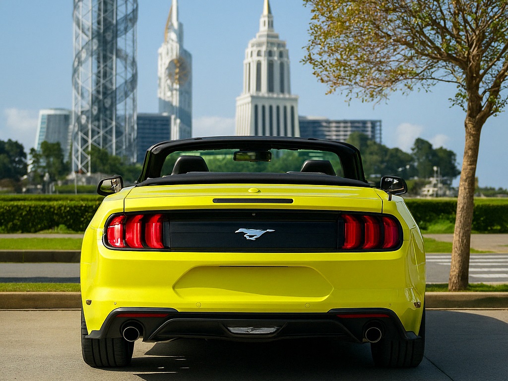 Ford Mustang rental in Batumi - 