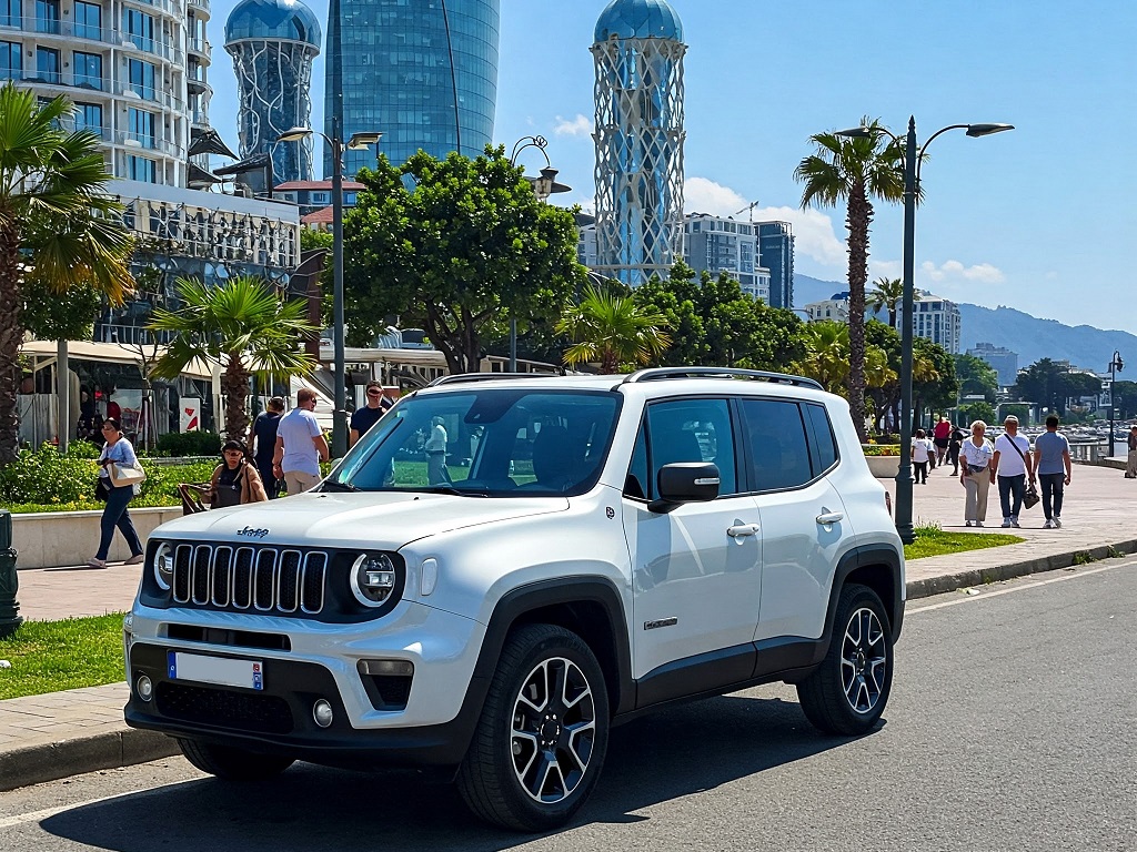Jeep Renegade rental in Batumi - Car rental in Batumi, Georgia