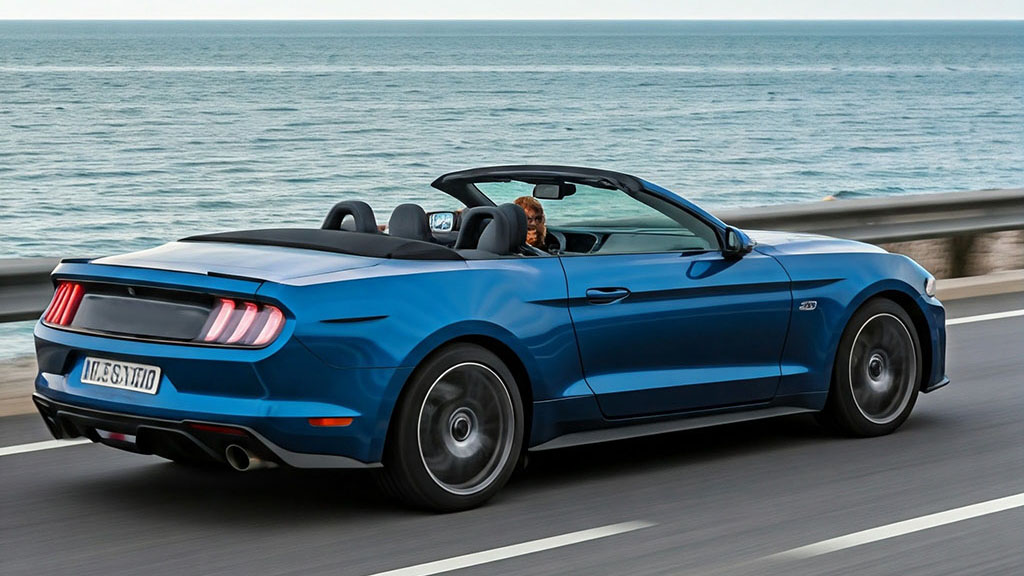The 2024 Ford Mustang Convertible - freedom on the roads of Batumi